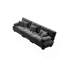 Canapé modulaire 3 places à assise profonde et canapé modulaire, canapé en chenille, meubles rembourrés doux et confortables pour salon, appartement, studio, bureau, gris chenille-1462130929-1462130931-1462130942