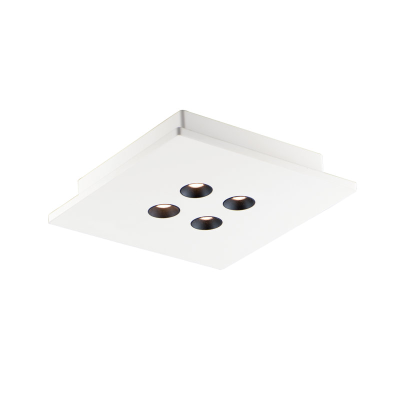 Helfrich LED Flush Mount, White