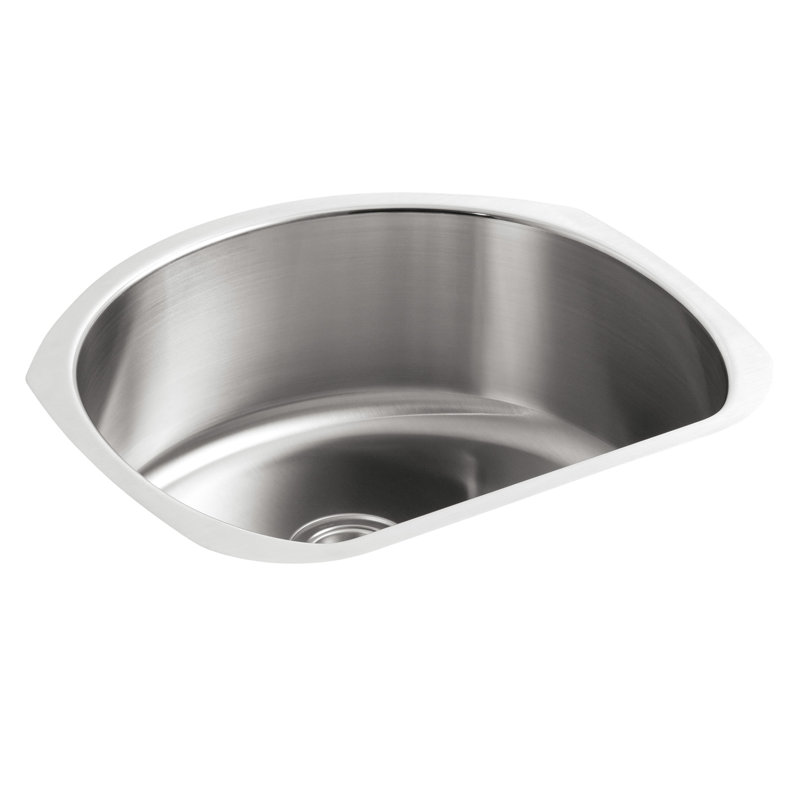 McAllister 23.63" L x 21" W Undermount Single Bowl Kitchen Sink