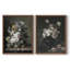 Impression florale rétro - ensemble de 2-1932200384-1932200391