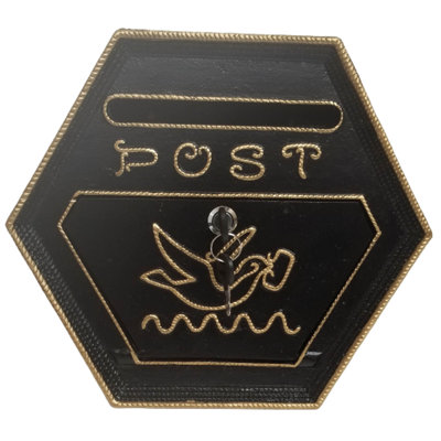 Noisette Wall Mounted Post Box