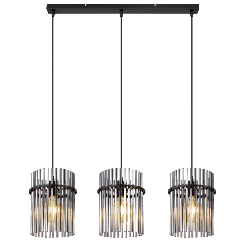 Azayvion 3 - Light Pendant, Smoke colour