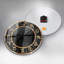 Glass Wall Clock