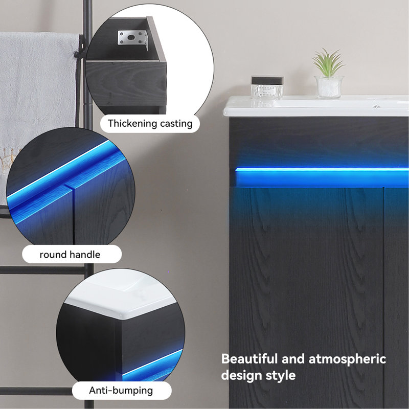 Sophisticated Bathroom Vanity With Advanced Features And Ample Storage