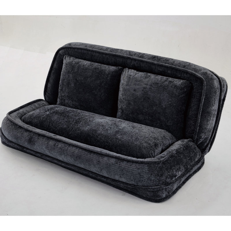 Nouveau lit double pour chien, paresseux, 2 places, 5 positions réglables, chenille, noir, idéal pour regarder la télévision et se détendre avec votre animal de compagnie, 21 ans, s'adapte à vous et aux animaux de compagnie