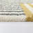 Leiarna Charcoal Modern Striped Area Rug-1358204462