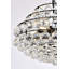 Luminaire suspendu étagé unique à 5 lumières avec détails en cristal Kieron-1727864859-1727864863