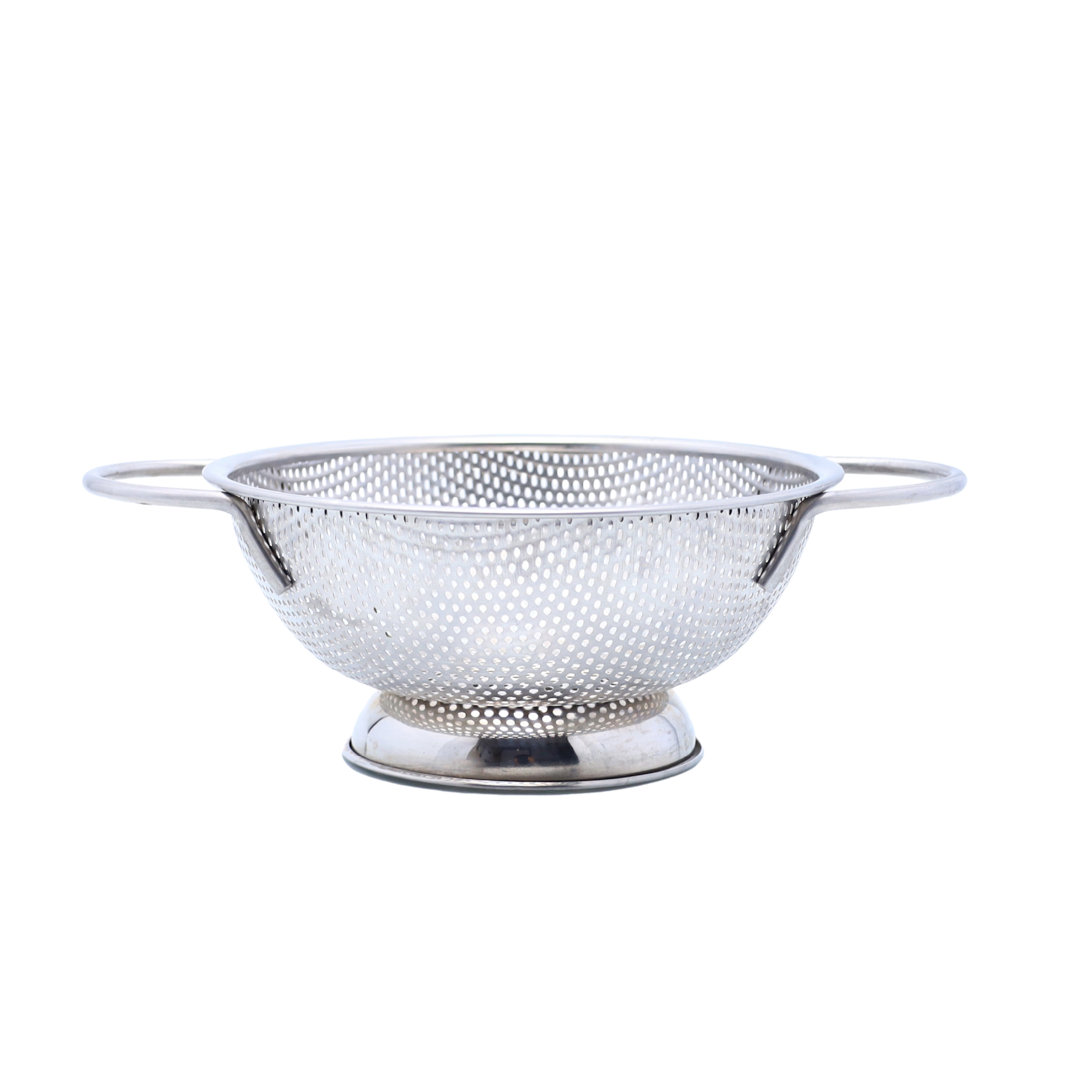 Buckingham Deep Colander Strainer Stainless Steel Micro-Perforated