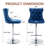 Daijiah Swivel Upholstered Adjustable Height Counter Stool-789314002-789313963