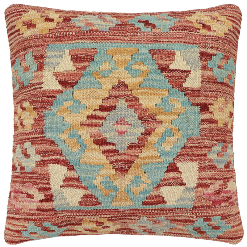 Housse et insert de coussin carré 100% laine