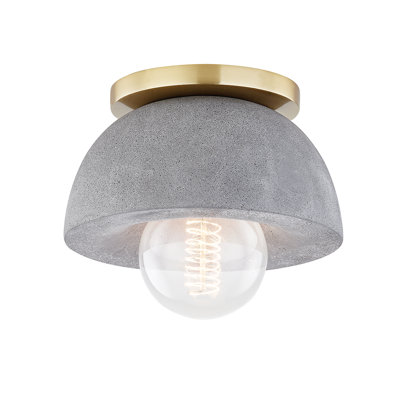 Plafonnier encastré 1 lumière 7 po