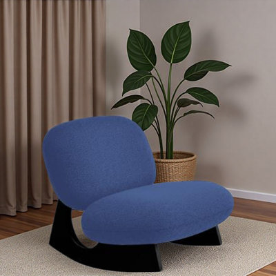 Mid-century Simple Single Rocking Chair.