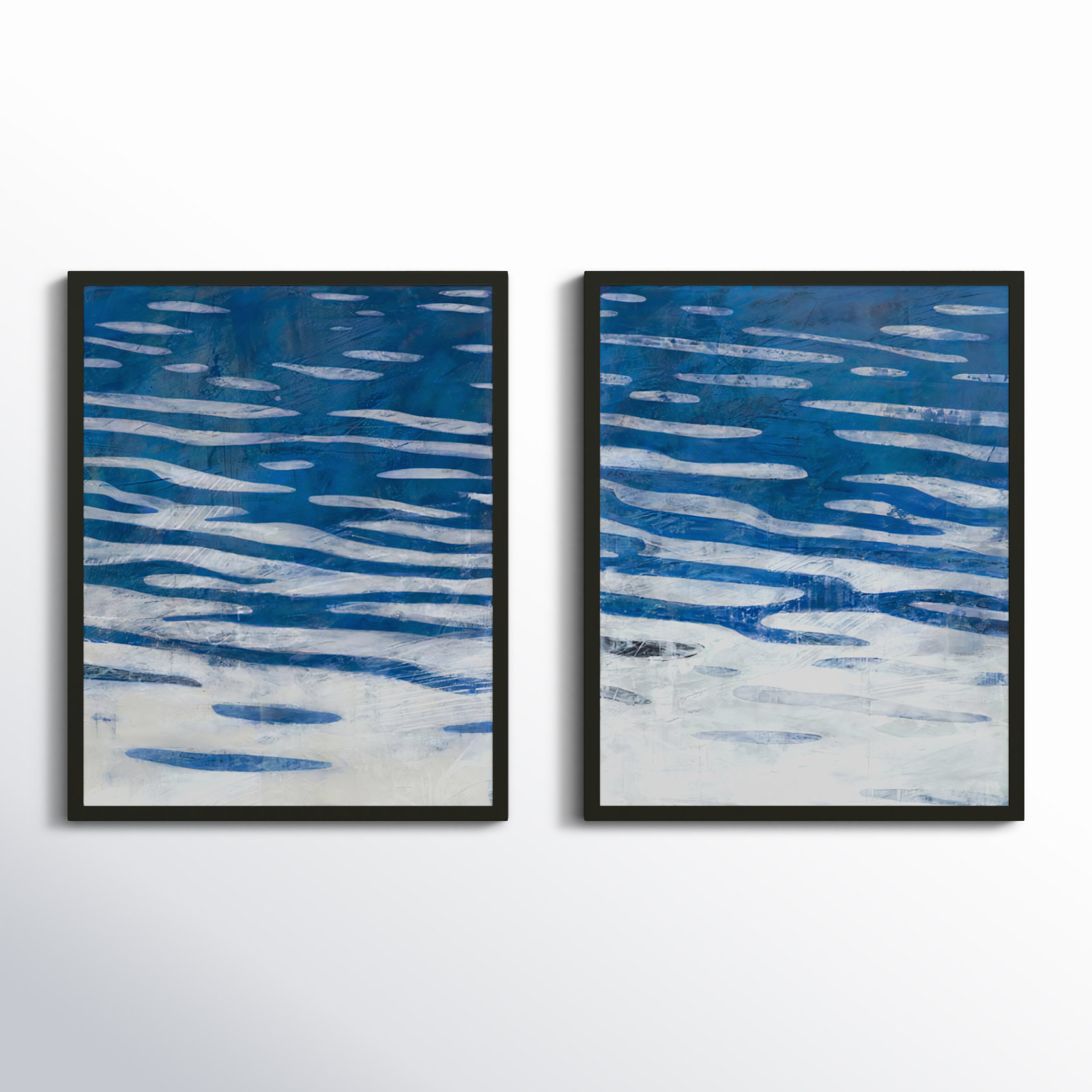 Oceanview By Ivo Stoyanov by Ivo Stoyanov, Black Framed, 25" H x 40" W x 1.25" D