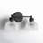 Besima 2-Light Dimmable Vanity Light in Matte Black-1374988888