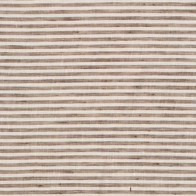 Tori Stripe Sheer Fabric, Brown
