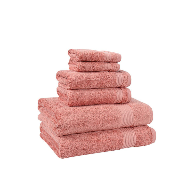 Ensemble de serviettes Allure, 6, Argile Canyon