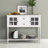 Barkell Sideboard,Buffet table,Dining cabinet,Office credenza with Bottom Shelf and 2 Drawer-1525728575
