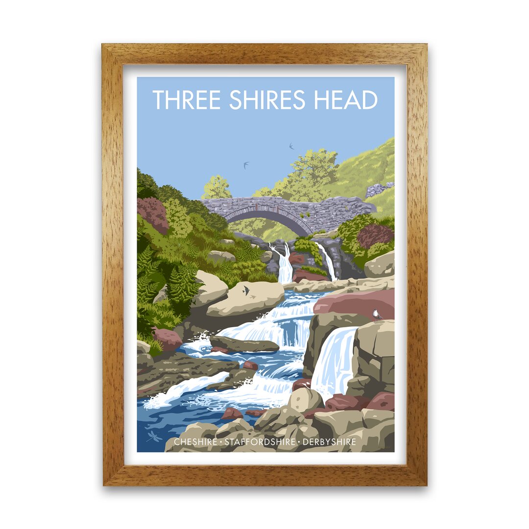 Poster Three Shires Head