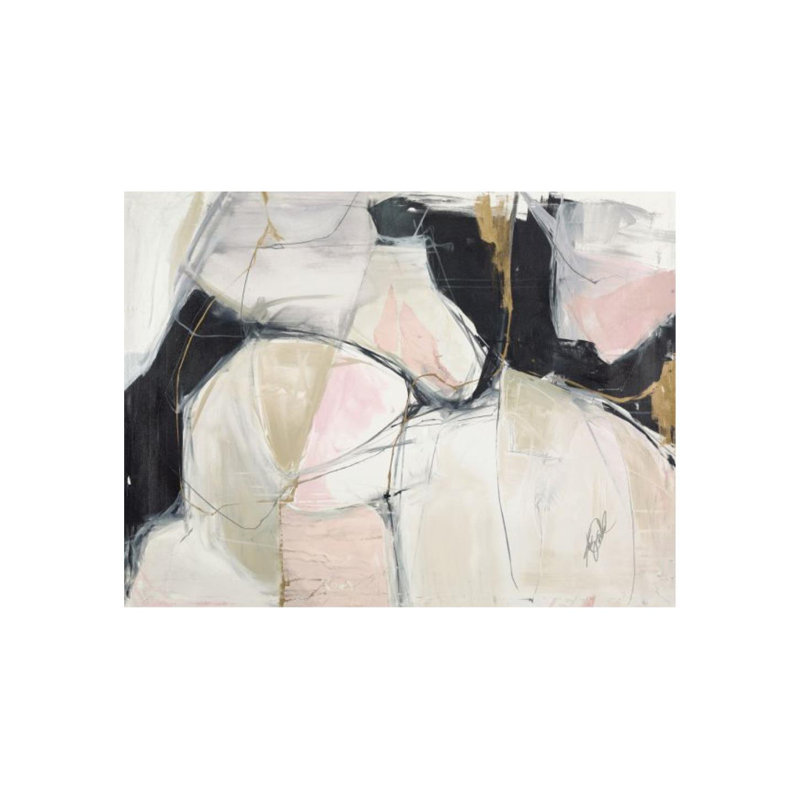 Twombly Escape Print by Kelly O'Neal, Glass Coat, 30" H x 40" W x 1.5" D
