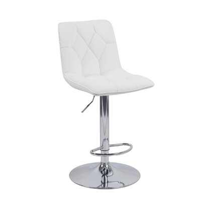 Pu Bar Stool 2pcs Black