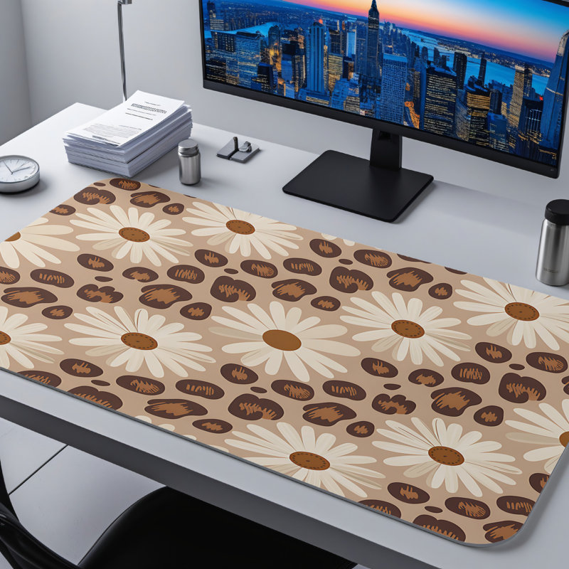 Polyester Desk Pad, 31.5x15.5