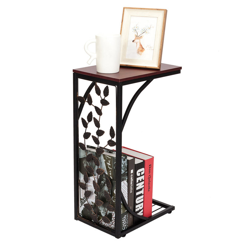 Asheboro Tray Top Drum End Table