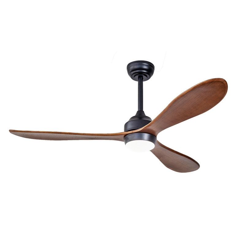52" Ceiling Fan with Lights Quiet DC Motor  Ceiling Fans 6 Speed Levels,Reversible Ceiling Fan, for Patio Living Room, Bedroom
