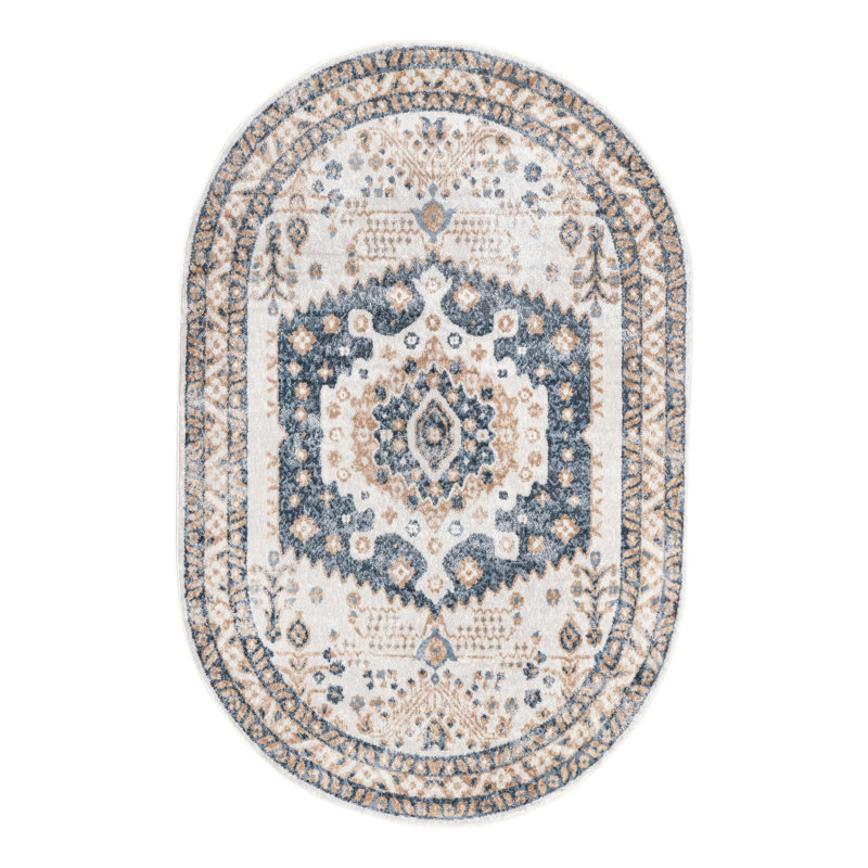 Bracamonte Oriental Indoor Rug, Oval 5' x 8'