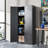 Makeace 71" Heavy-Duty Metal Storage Cabinet with 3 Adjustable Shelves & Lock - Compact Utility Cabinet for Garage, Office, Bathroom, Balcony & Warehouse-1255971381