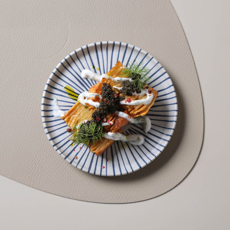 Ensemble de 6 assiettes à pain et à beurre en grès de 6,1 po Elemento Commercial