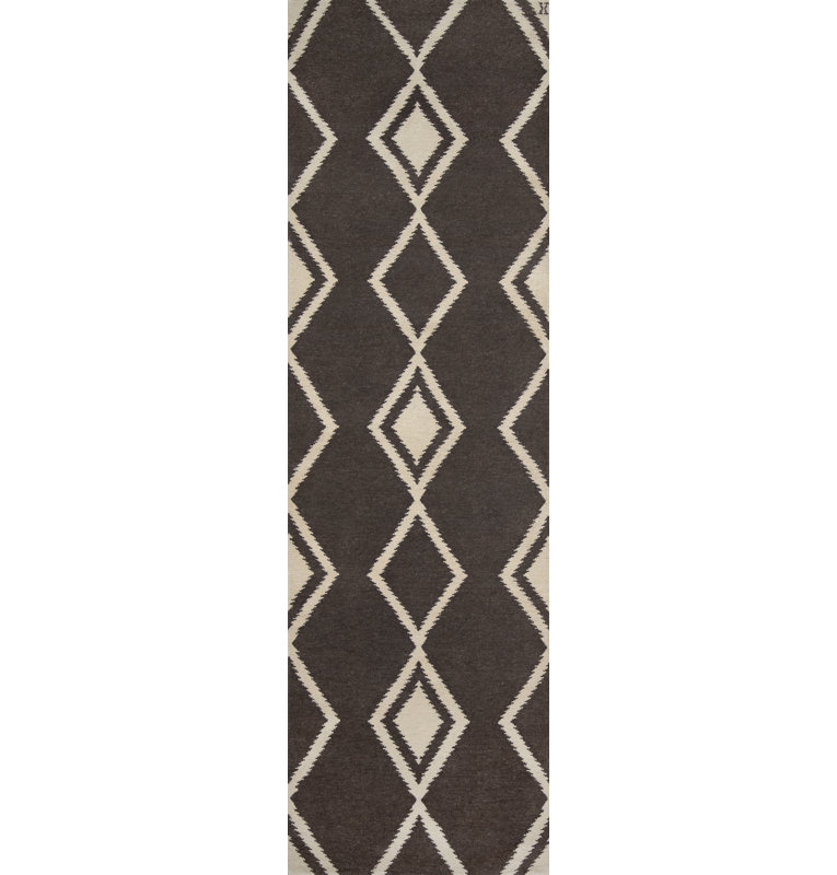 Mesa Wool Moroccan Area Rug, Runner 3' x 6'