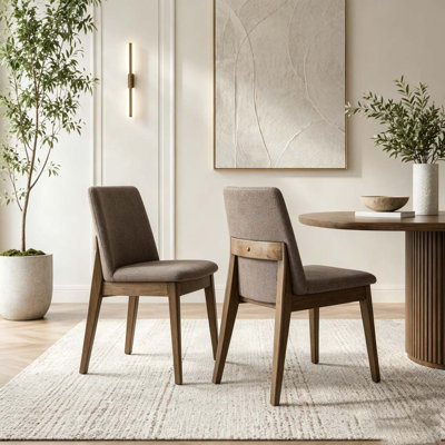 Upholstered Armless Dining Chairs