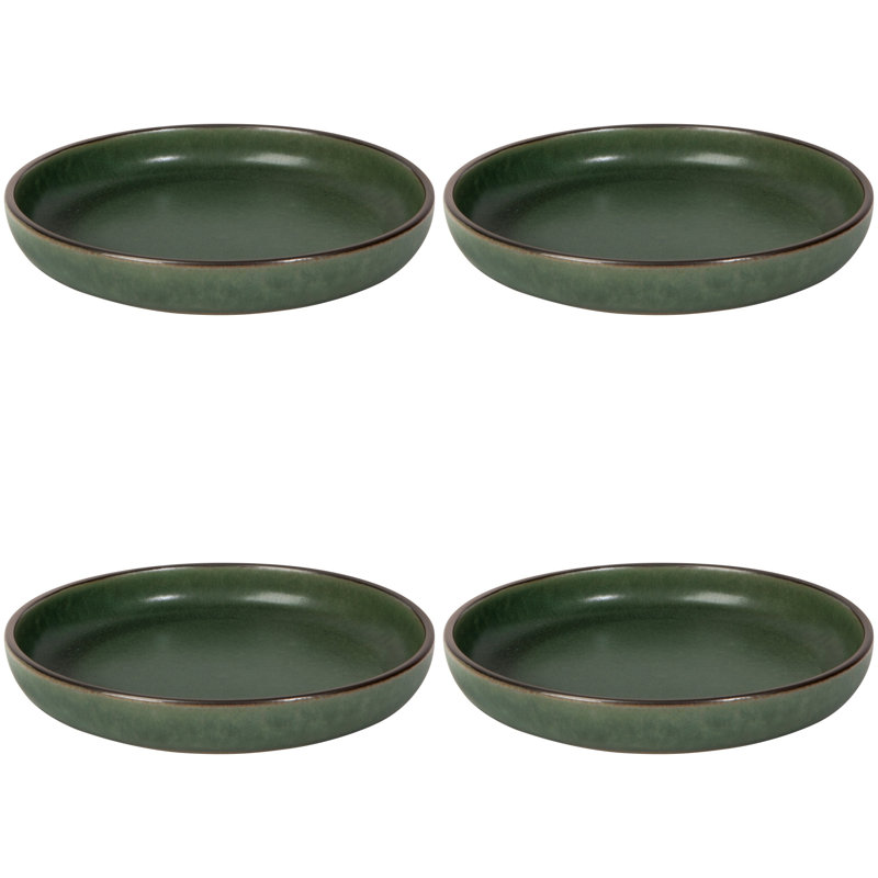 Ensemble de 4 assiettes à hors-d'œuvre Mosswood 6,75 po
