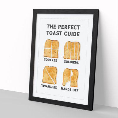 The Perfect Toast Guide - Picture Frame Typography