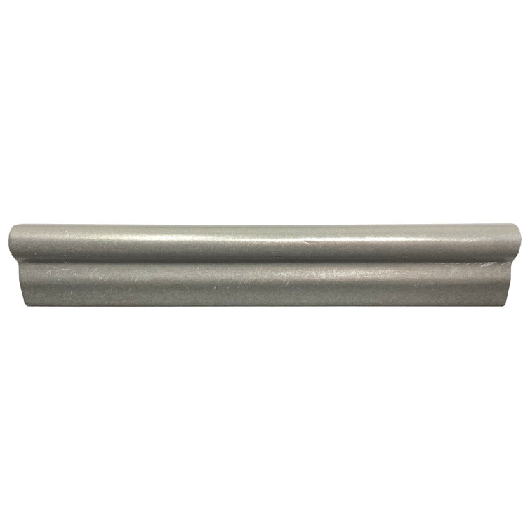 1.3" x 8" Resin Ogee Pencil Liner in Pewter