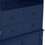 Buffet autoportant avec rehausse 47,2 x 15,7 x 75 po Topmax-1703312826