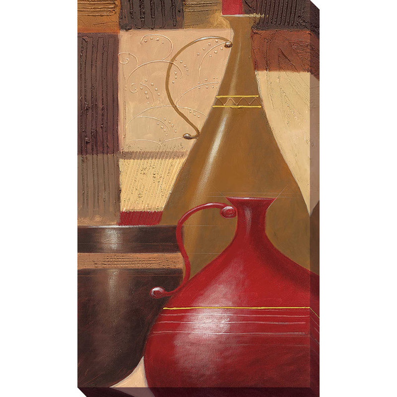 World Spice I par Rob Hefferan - Peinture, Toile tendue, H 60 po x l 36 po x P 1,5 po