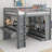 Jashay Kids Full Loft Bed with Drawers-56500772