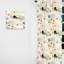 Motif à pois terreux - Rideau abstrait - Rideau abstrait obscurcissant - 1 panneau-107595266