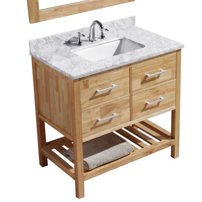 Carrasquillo 36" Single Bathroom Vanity Set