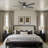 52" Smart Flush Mount Ceiling Fan with Light and Remote, RGB Ambient Lighting, App Control, Dimmable 3CCT LED, 6-Speed Reversible DC Motor-863791090