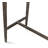 Banswara 36'' Marble Top Console Table