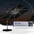 Sarith 10' X 13' Patio Umbrella Outdoor Rectangle Umbrella Large Cantilever Umbrella，with Solar Lights，with Base-309083146