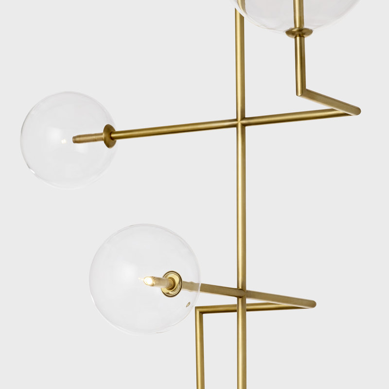Linnea 6 - Light Metal LED Chandelier by AERIN