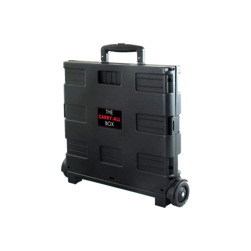 Elama Home Heavy Duty Carry All Easy Folding Cart With Lid