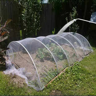 Agfabric Insect Bird Barrier Garden Plant Cover Netting Roll Screen, 4X100 Foot