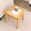 Huftalen Solid Wood Accent Stool