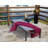 Kozyard Outdoor Chaise Lounge, Aluminum Frame and Textilene Fabric, Adjustable Reclining Patio Lounger for Poolside, Sunbathing & Backyard Gray-1741652584