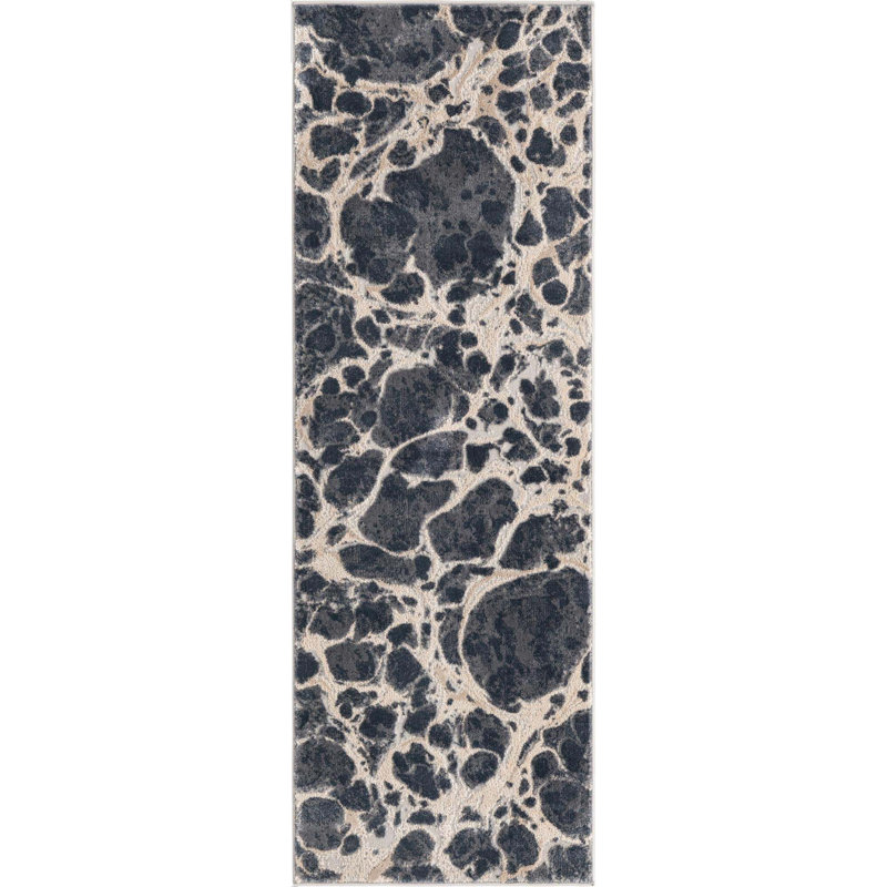 Boutelle Abstract Indoor Rug, Runner 2' x 6'