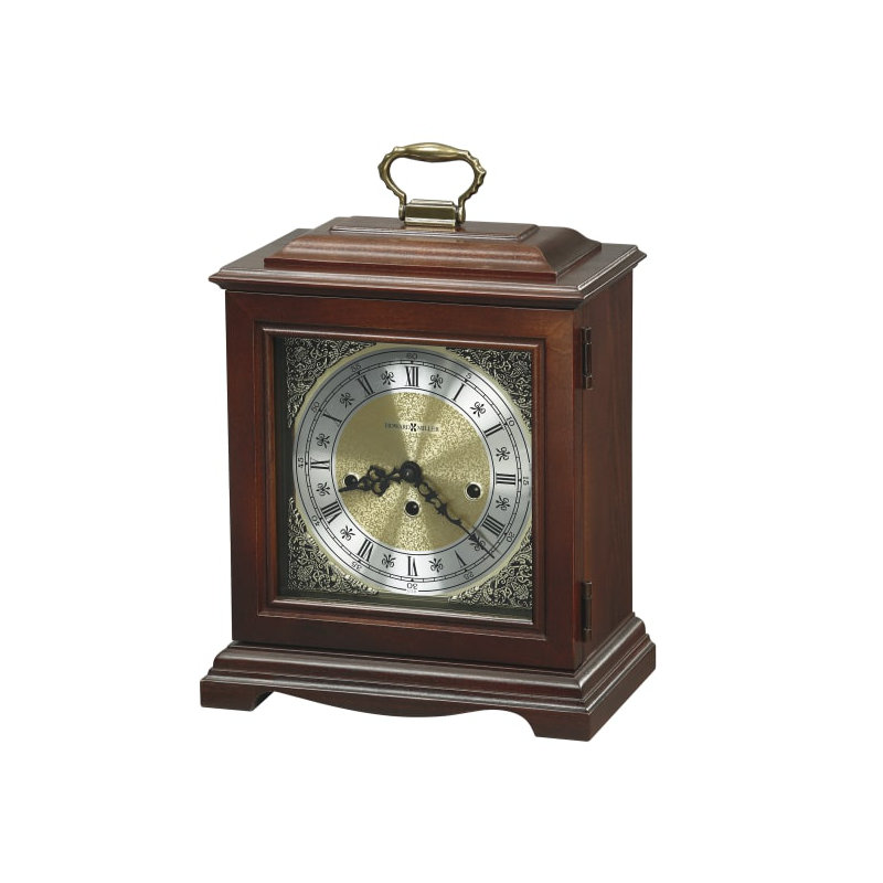 Traditional Analogue Wood Quartz Movement / Crystal Tabletop Clock in